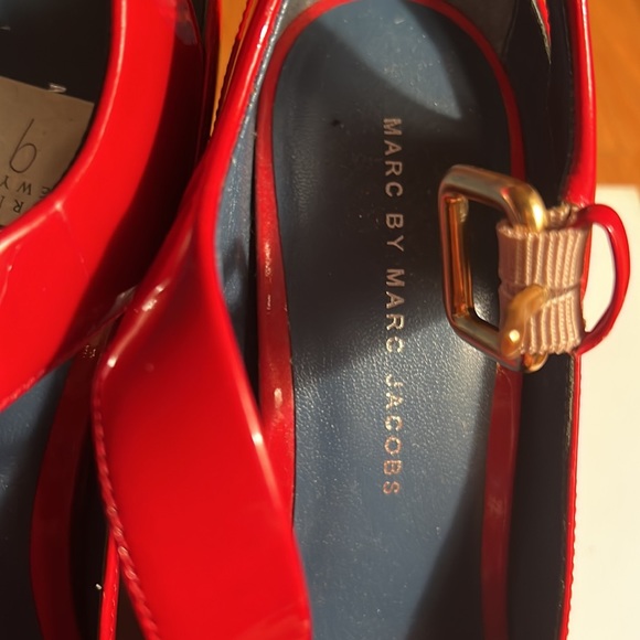Red MARC BY MARC JACOBS SHOES SZ39 - Picture 8 of 8